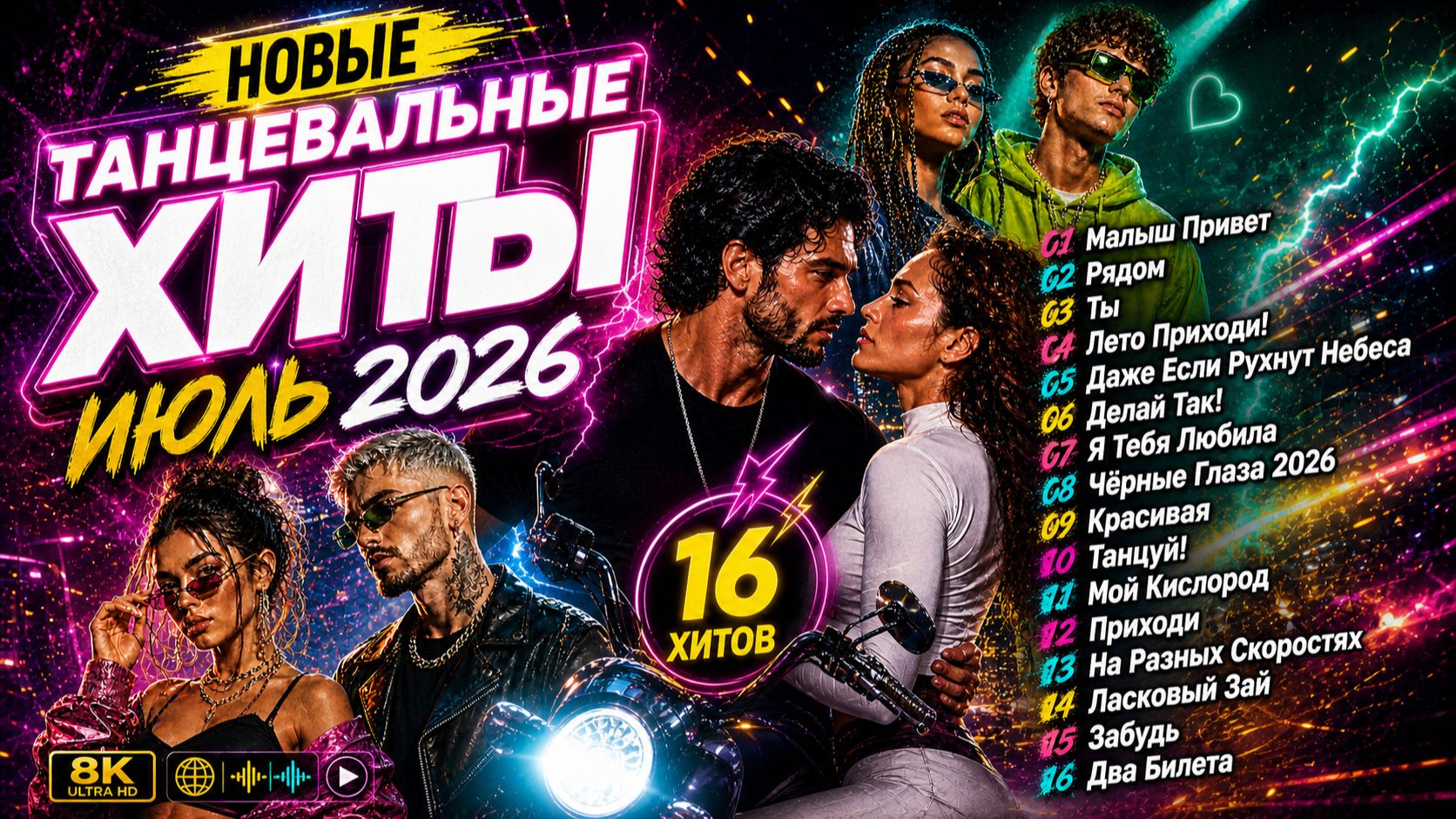 НОВЫЕ ТАНЦЕВАЛЬНЫЕ ХИТЫ ИЮЛЬ 2026 🔥 Самый Горячий Сборник Русских Песен