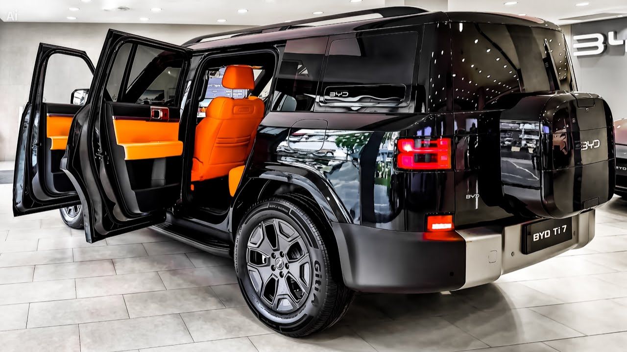 Подзаряжаемый гибрид BYD Ti7 2026 года смотреть онлайн
