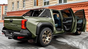 Toyota Tacoma Trailhunter — звук, интерьер и экстерьер