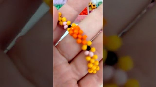 Новые колечки из бисера 🕊️ смотреть онлайн