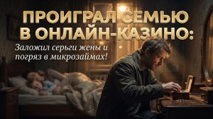 🚨 ВОРОВАЛ ЗОЛОТО У СПЯЩЕЙ ЖЕНЫ РАДИ КАЗИНО! Исповедь ночного лудомана