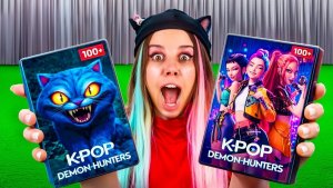 НЕ СМОТРИТЕ ВСЕ ФИЛЬМЫ KPOP DEMON HUNTERS В 3 ЧАСА НОЧИ!! RUMI, MIRA & ZOEY. Развлечения и челленджи