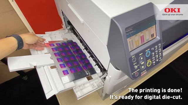 Security Labels Printing - OKI Pro9541