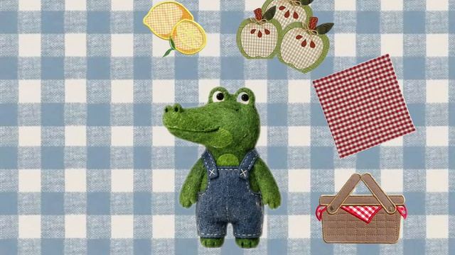 Picnic with Mr. Crock! 🍏 | Food Vocabulary for Kids смотреть онлайн