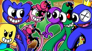 РАДУЖНЫЕ ДРУЗЬЯ — МЕЛОДИЯ ДРУЖБЫ! | Poppy Playtime/Rainbow Friends — Анимации на русском