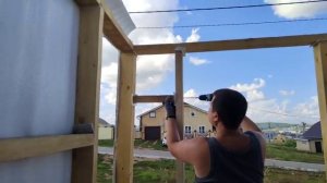 Бюджетная утепленная каркасная веранда своими руками Деревянное крыльцо
