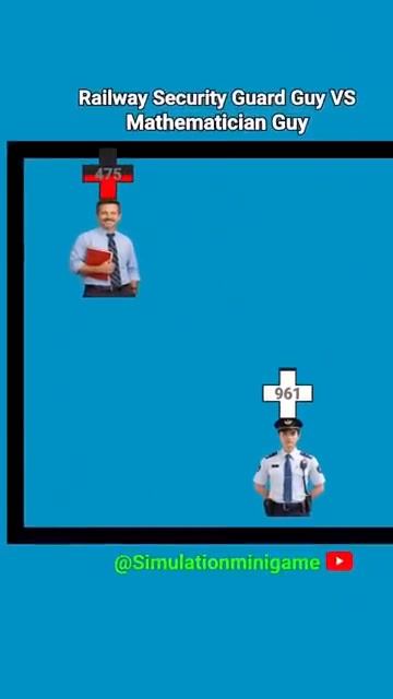 Railway Security Guard Guy vs Mathematician GuySpennTF2gamesimulation