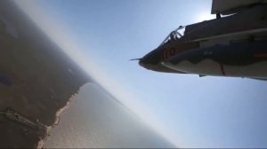 Сухой Су-25 в действии.