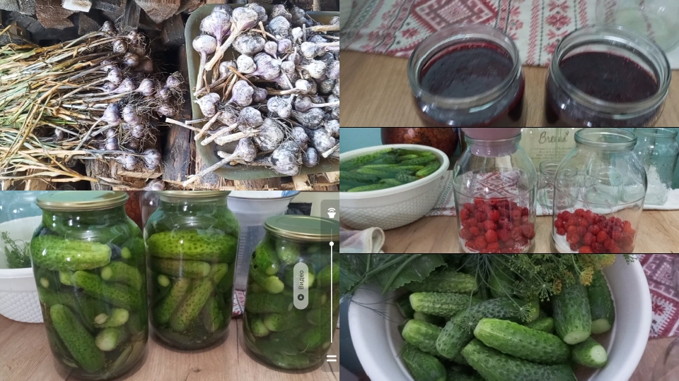12-07-2026 Занимаюсь заготовками..Чеснок почти весь убрала..ДЖЕМ..Сушу смородину на Чай.. смотреть онлайн