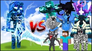 СТАРЛАЙТ ПРОТИВ САМЫХ СИЛЬНЫХ БОСОВ МАЙНКРАФТА! Minecraft Mob Battle