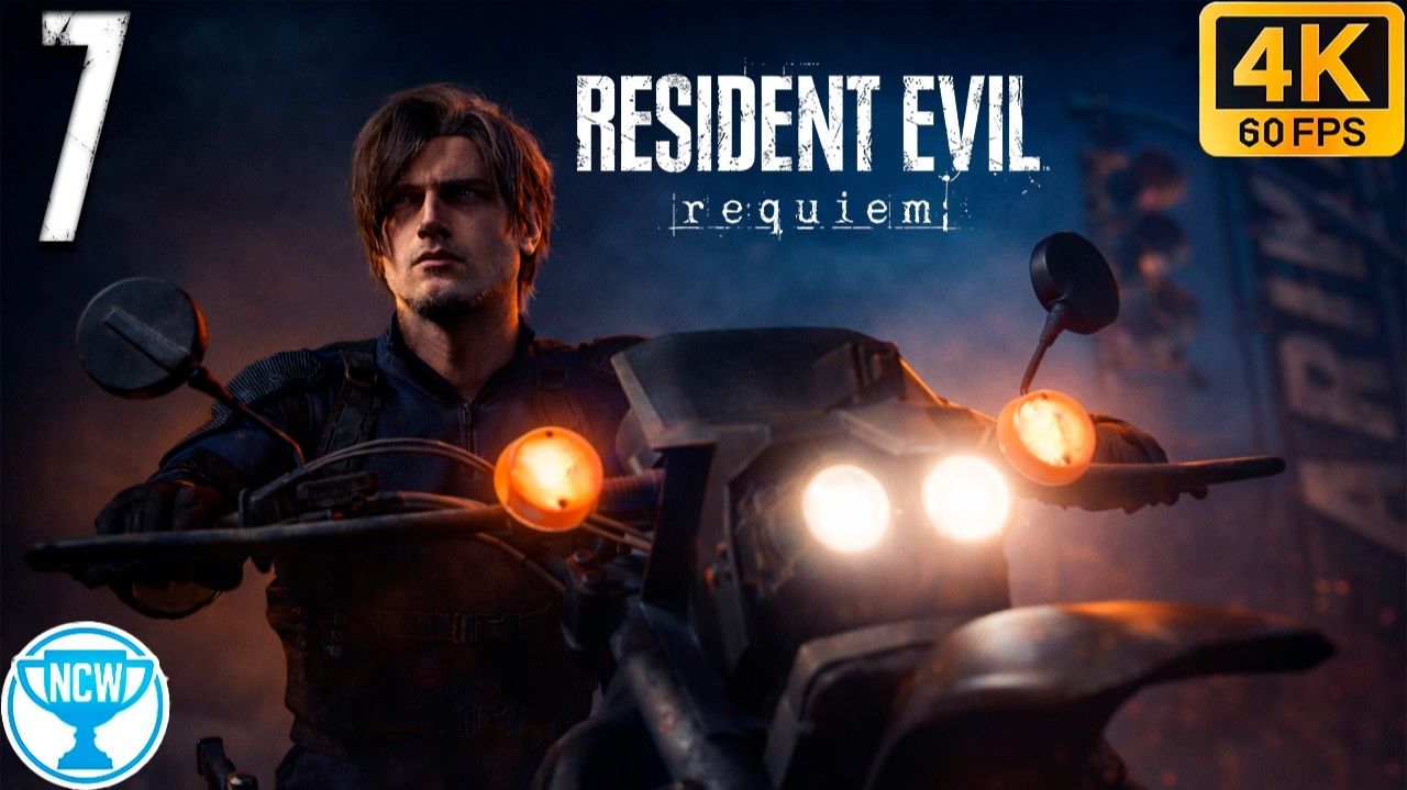 Resident Evil Requiem — Часть 7: Полицейский участок | Прохождение на 100% | Без комментариев