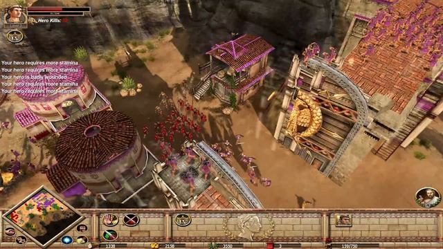 Rise and Fall Civilizations at War - Карта Contested Sands Сражение без комментариев