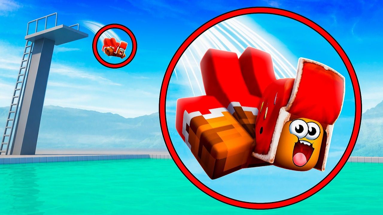 ПРЫЖОК В ВОДУ С САМОЙ БОЛЬШОЙ ВЫСОТЫ! 😱 РОБЛОКС - (ВЛАДУС ИГРАЕТ) #Roblox #Роблокс смотреть онлайн