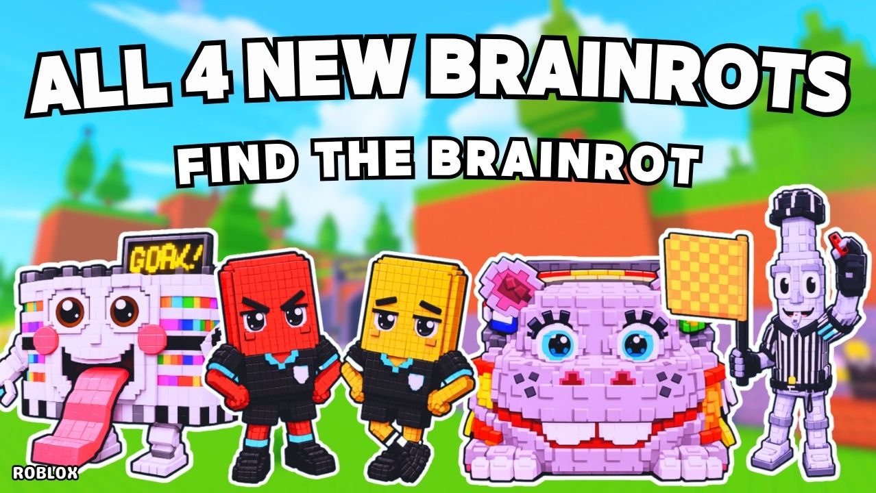 How To Get All 4 NEW BRAINROTS in Find the Brainrot 536 | Roblox смотреть онлайн