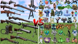 Какая пушка TaCZ Apocalypse Gun может победить большинство боссов Майнкрафта подряд？