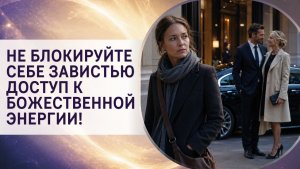 Не блокируйте себе завистью доступ к божественной энергии!