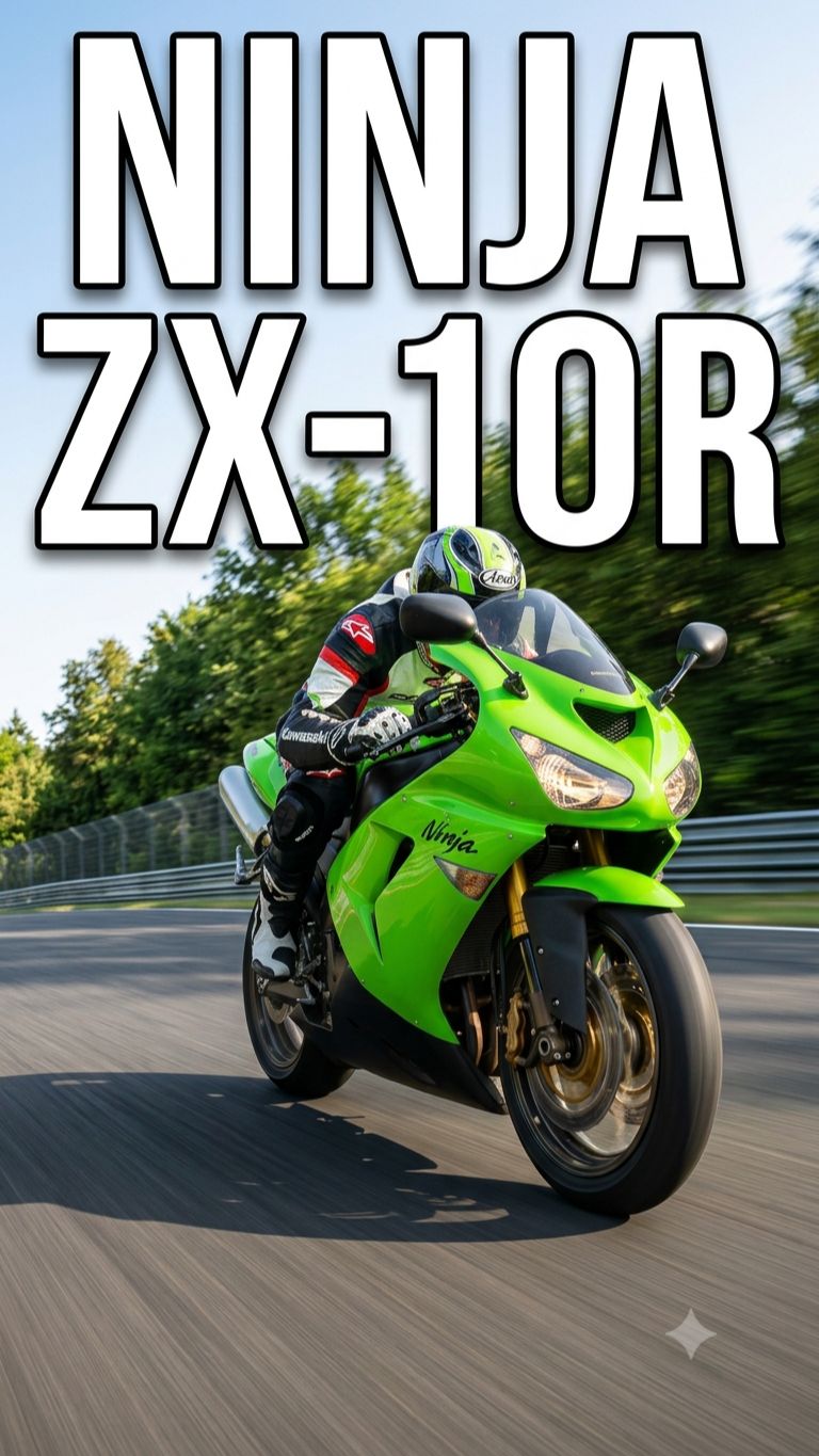 Злой литр Kawasaki Ninja ZX-10R (2006) на Нюрбургринге