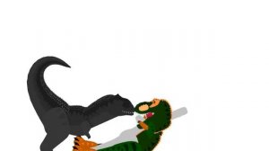 T Rex vs Majungasaurus