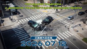 Последняя подборка ДТП 12.07.2026