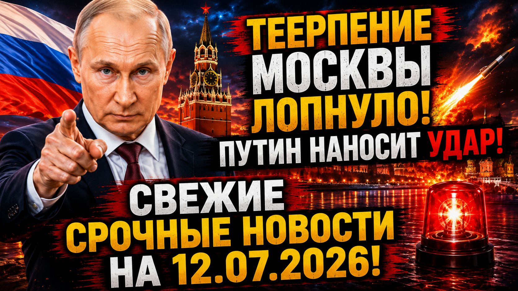 CВЕЖИЕ СРОЧНЫЕ НОВОСТИ НА 12.07.2026! смотреть онлайн
