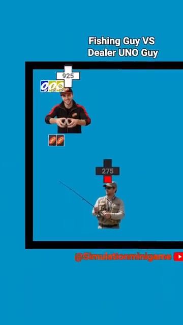 Fishing Guy vs Dealer UNO Guy SpennTF2gamesimulation