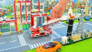 СРОЧНЫЙ ВЫЗОВ! 🚒 Мчится Пожарная Машина и другие игрушки детям