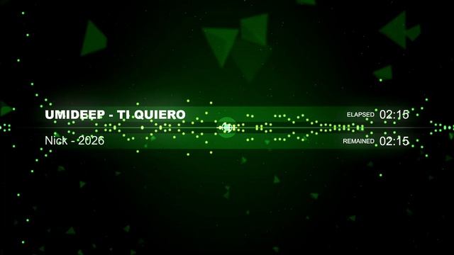 Музыка души!  Umideep - Ti quiero