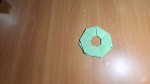 Оригами раскладной сюрикен из бумаги
