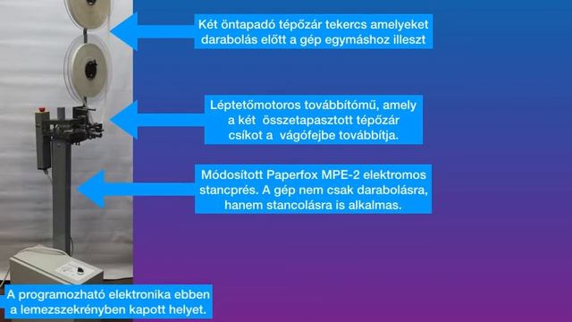 Paperfox MPE-2 Elektromos prés prototípus automatikus adagolóval смотреть онлайн