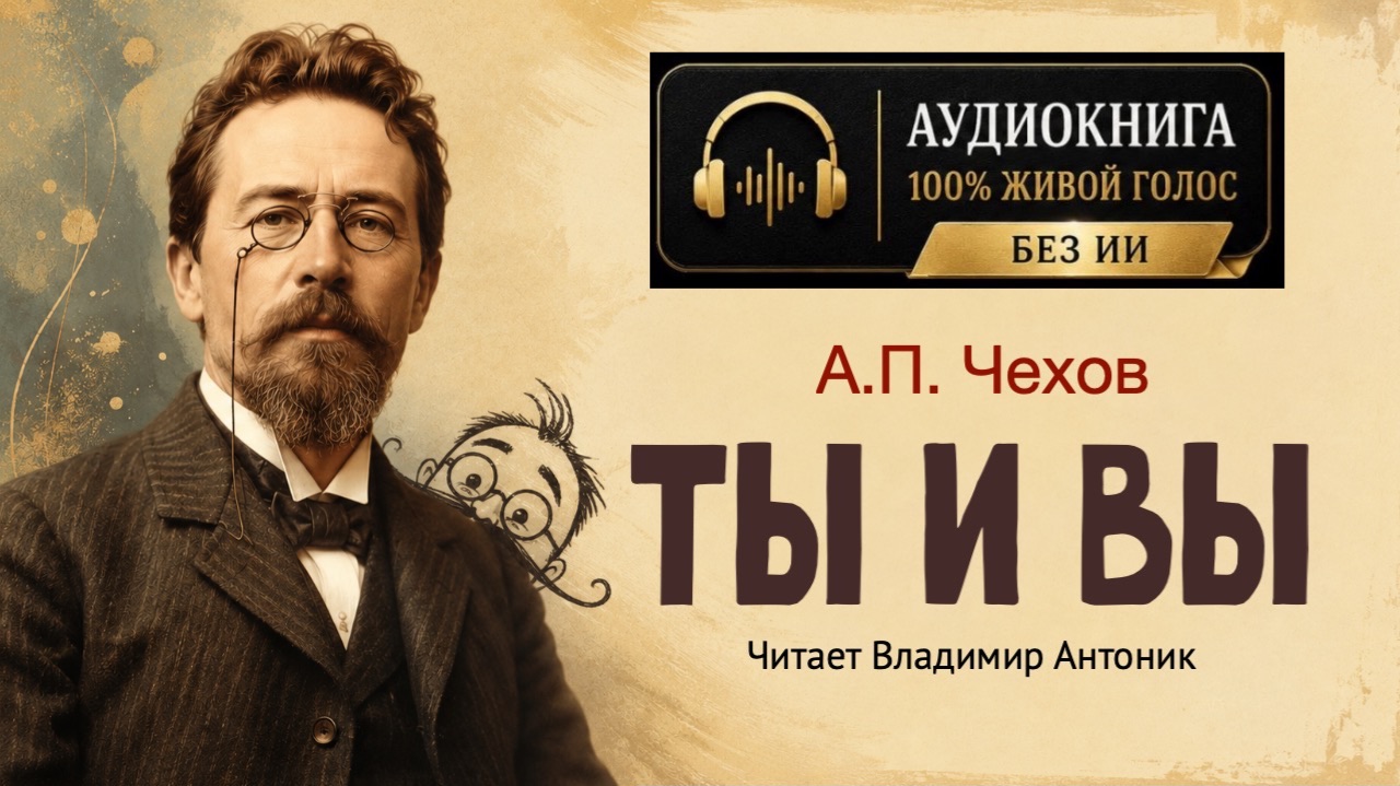 «Ты и вы». А.П. Чехов. Аудиокнига. Читает Владимир Антоник