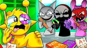 САЙМОН: ТЁМНОЕ ПРОШЛОЕ! Incredibox Sprunki анимации на русском