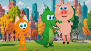 Котёнок Кордэ и друзья - Конфетти-чих после волшебного гриба - Смешные мультики для детей - Котёнок