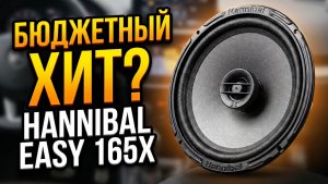 БЮДЖЕТНЫЙ ХИТ? Обзор коаксиальной акустики HANNIBAL EASY 165X