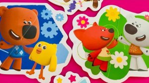 МИМИМИШКИ - СОБИРАЕМ ПАЗЛЫ ДЛЯ ДЕТЕЙ BE BE BEARS