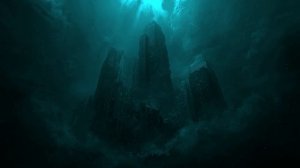 Dark Ambience ｜ Ancient Sunken City Beneath the Ocean ｜ Sharks, Ruins & Deep Underwater Atmosphere
