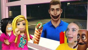 ГОТОВИМ ШАУРМУ В КИОСКЕ С АЛЁНОЙ в ROBLOX! ЧАСТЬ 2