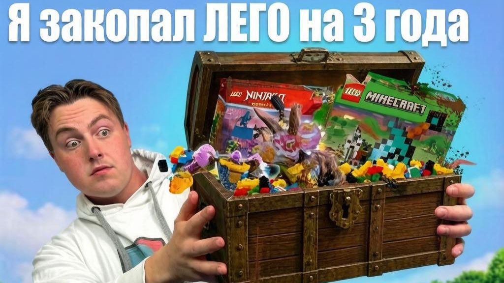 Я ЗАКОПАЛ ЛЕГО на 3 года... смотреть онлайн