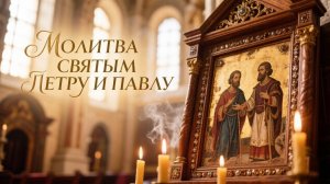Молитва Святым Апостолам Петру и Павлу