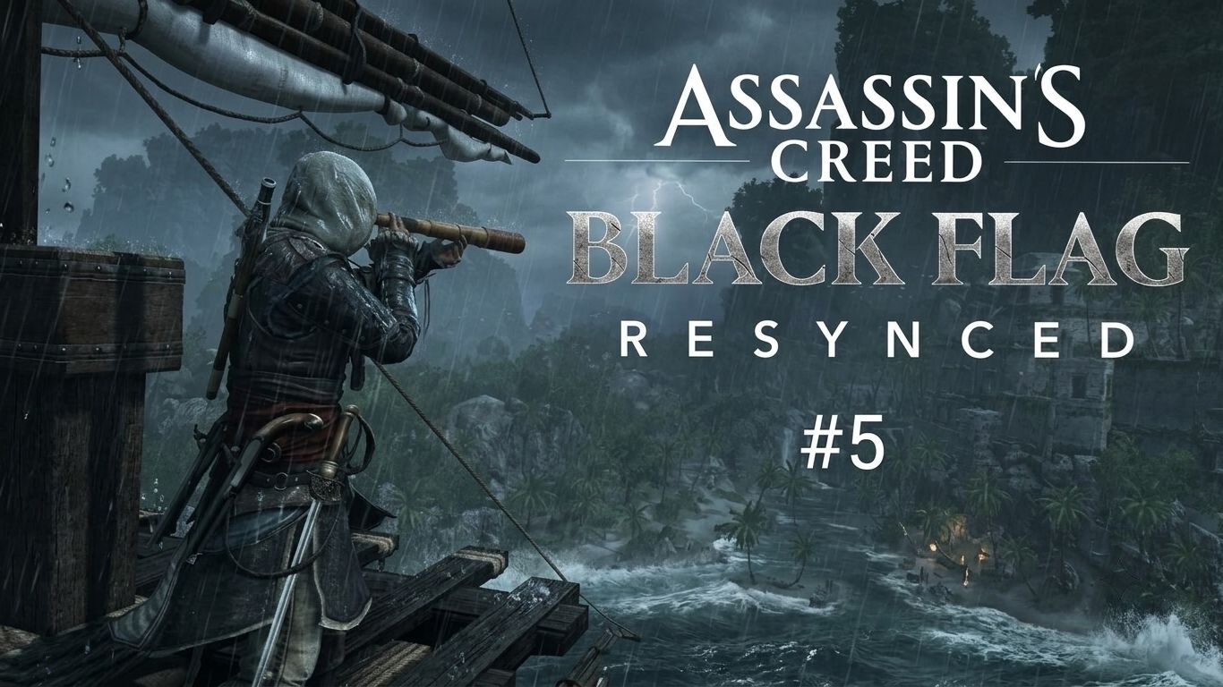 Assassin's Creed Black Flag Resynced Прохождение 5 Ultrawide Rtx 5080