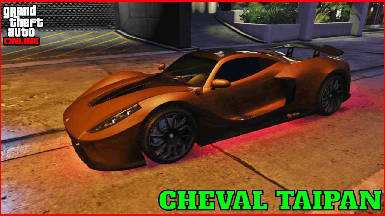 GTA V ONLINE CHEVAL TAIPAN REVIEW AND TUNING #465 смотреть онлайн