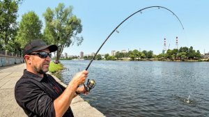 Как ПОЙМАТЬ РЫБУ в ГОРОДЕ? Рыбалка на МОРМЫШИНГ и НАНОДЖИГ