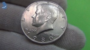 США . 50 центов 1980 года .двор Р. Кеннеди. #998