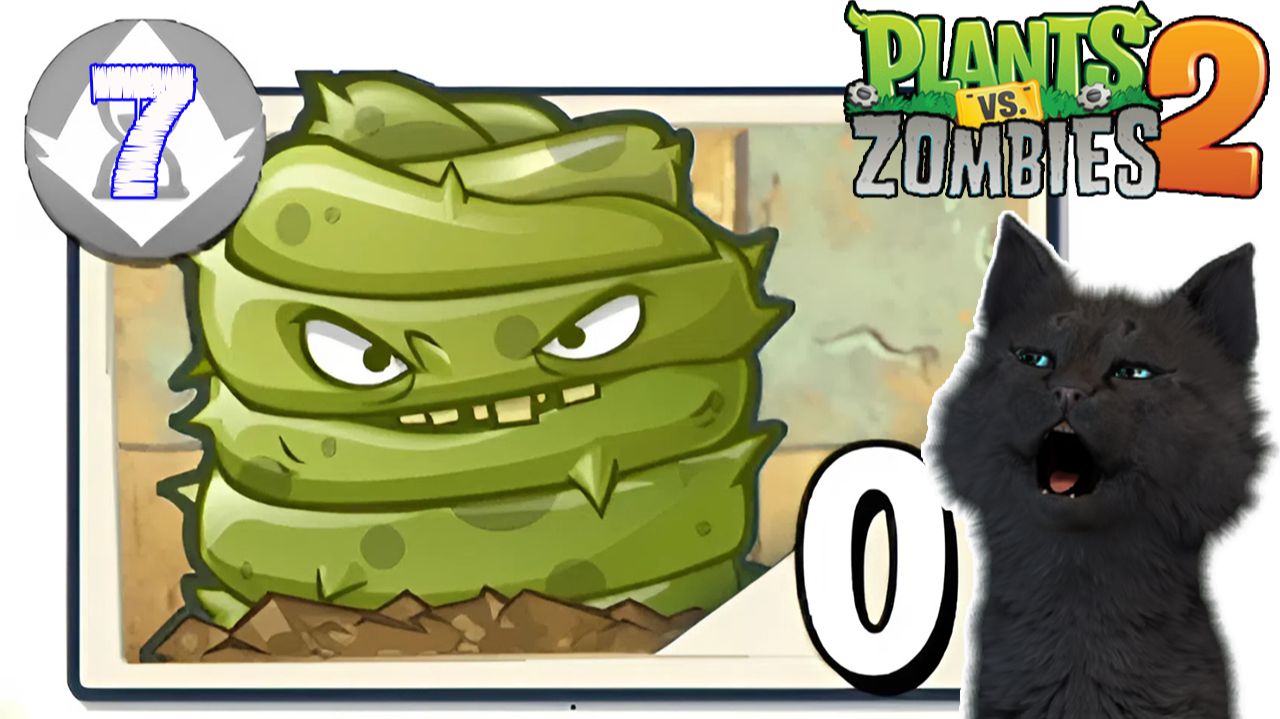 КАКОЙ ТО ОГУРЕЦ 🐱 Супер Кот и Растения против зомби 2 #7 🐱 Plants vs Zombies 2 смотреть онлайн