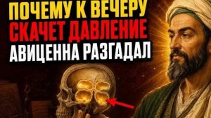 ПОЧЕМУ к вечеру скачет давление АВИЦЕННА разгадал это 1000 лет назад!