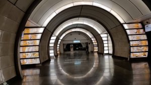 Фантастически красивое метро Москвы новая большая подборка станций и проезд поезда разных моделей