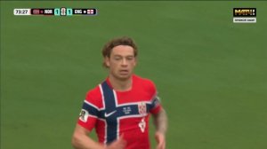 Атака матча Норвегия - Англия, ЧМ по Футболу 2026