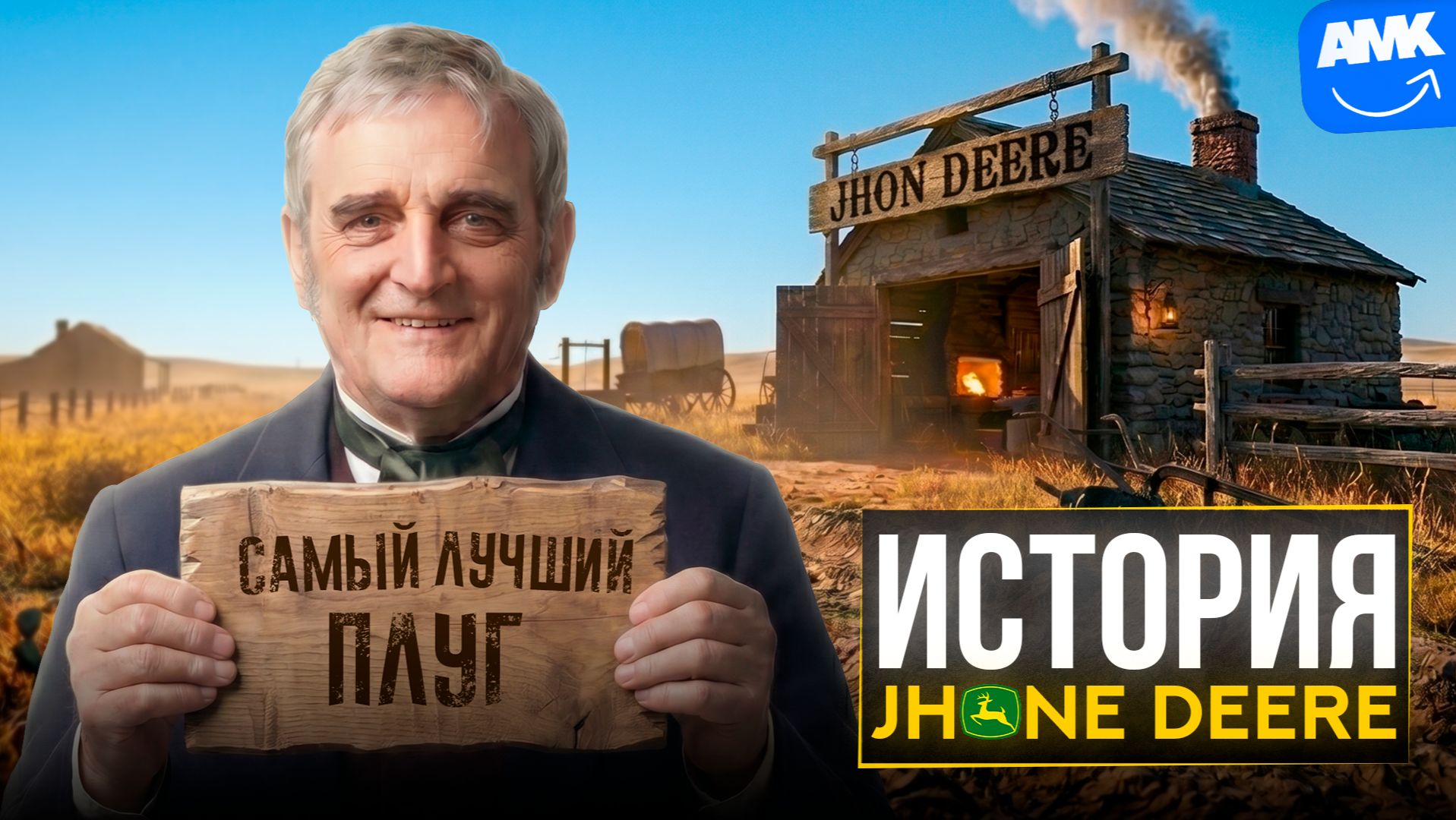 Он бежал от закона и построил ИМПЕРИЮ. Невероятная история John Deere
