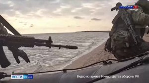 Сотрудники крымского радиочастотного центра передали нашим военным на фронт автомобиль