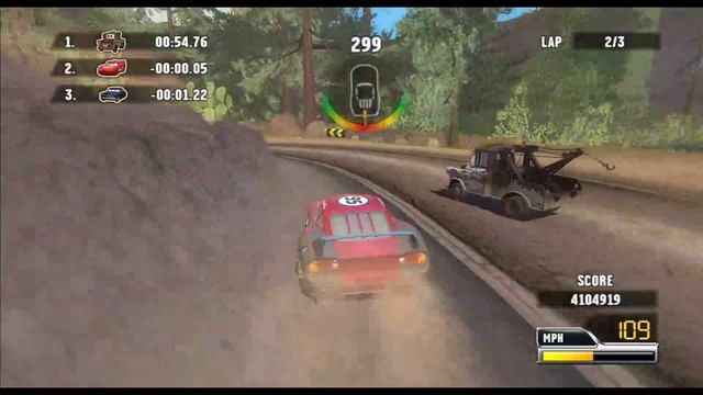 Тюнинг Молнии Маккуина в Cars Race O Rama