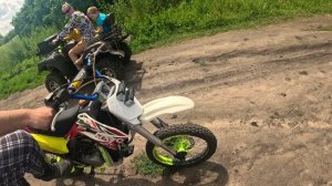 Покатушки   на Kayo 140, Атлант YY- 50 QT-12A, ATV 200